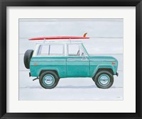 Beach Ride VII Framed Print