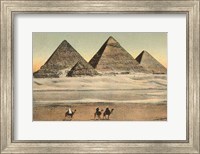 Cairo Pyramids Fine Art Print