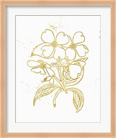 Gold Blooms III Fine Art Print