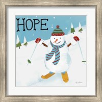 Snowman Snowday V Fine Art Print
