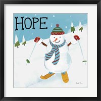Snowman Snowday V Fine Art Print