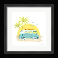 Beach Cruiser I Framed Print