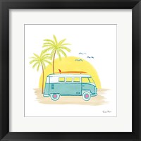 Beach Cruiser I Framed Print