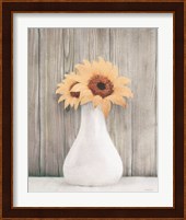 Farmhouse Sunflowers Fine Art Print