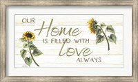 This Home Is Filled with Love Always Fine Art Print
