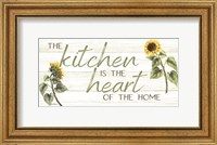 The Kitchen is the Heart of the Home Fine Art Print