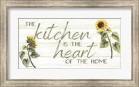 The Kitchen is the Heart of the Home Fine Art Print