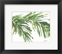 Green Palm Leaves Fine Art Print