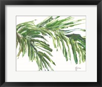 Green Palm Leaves Fine Art Print