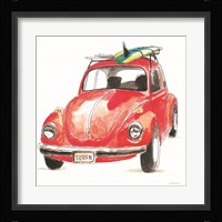 I Have the Bug to Go Surfin' Fine Art Print