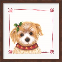 Christmas Puppy Fine Art Print