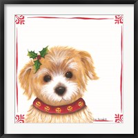 Christmas Puppy Fine Art Print