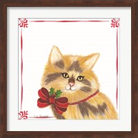 Christmas Kitten Fine Art Print