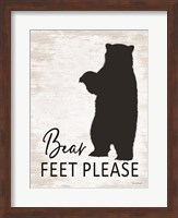 Bear Feet Please Fine Art Print