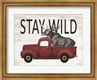 Stay Wild Moose Fine Art Print