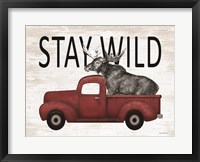 Stay Wild Moose Fine Art Print