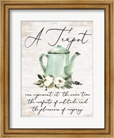 A Teapot Fine Art Print