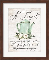A Teapot Fine Art Print