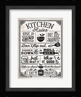 Kitchen Rules Fine Art Print
