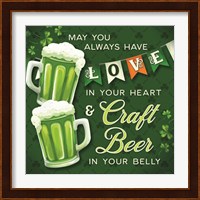 Craft Beer in Your Belly Fine Art Print