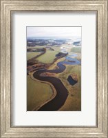 Flat Country from Above Fine Art Print