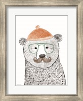 Hipster Bear Fine Art Print