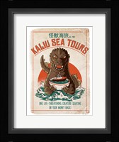 Kaiju Sea Tours Framed Print