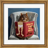 Nut Collecting Fine Art Print