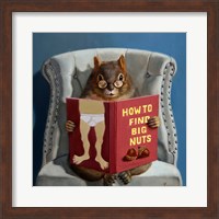 Nut Collecting Fine Art Print