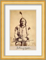 Sitting Bull - Lakota Sioux Tribe Chief, 1884 Fine Art Print