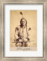 Sitting Bull - Lakota Sioux Tribe Chief, 1884 Fine Art Print