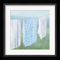 Laundry Day II Framed Print
