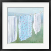 Laundry Day II Framed Print