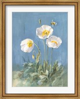 White Poppies II Fine Art Print