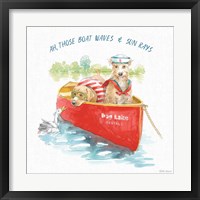 Summer Fun I Framed Print