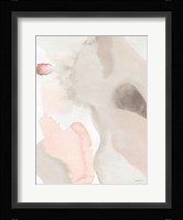 Pastel and Neutral Abstract II Framed Print