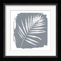 Nature by the Lake Frond II Sq Natural Framed Print