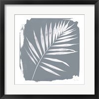 Nature by the Lake Frond II Sq Natural Framed Print