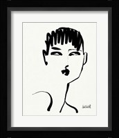 Brush Portrait VII Fine Art Print