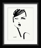 Brush Portrait IV Fine Art Print