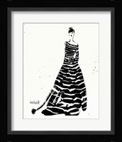 Style Sketches II Framed Print
