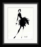 Style Sketches III Framed Print