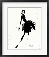 Style Sketches III Framed Print