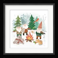 Woodland Gnomes II Framed Print