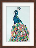 Pop Peacock II Fine Art Print
