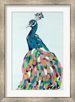 Pop Peacock II Fine Art Print
