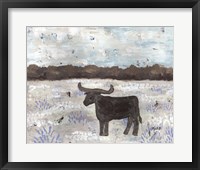 Longhorn Field Fine Art Print