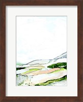Minimal Landscape green II Fine Art Print