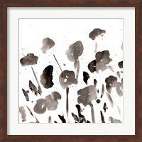 Simple Black Poppies I Fine Art Print