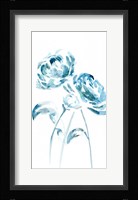 Blue Peonies I Framed Print
